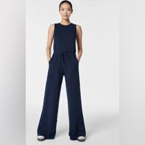 Spanx navy Airessentials jumpsuit